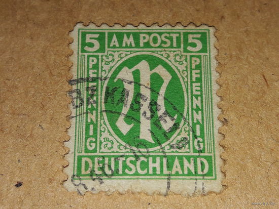 Германия 1945 Англо-Американская зона оккупации