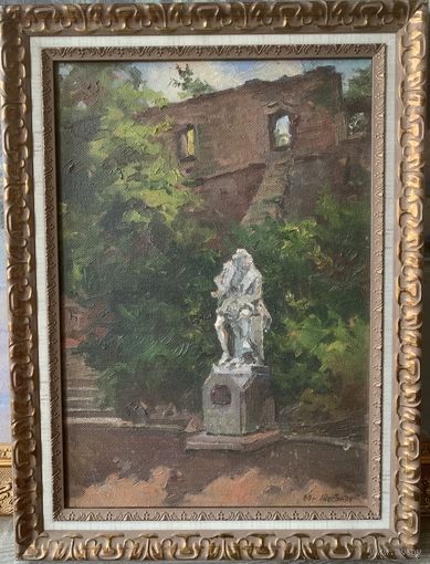 Е.И.Востоков (В парке Гёте) 1980 ( Заслуженный худ РСФСР