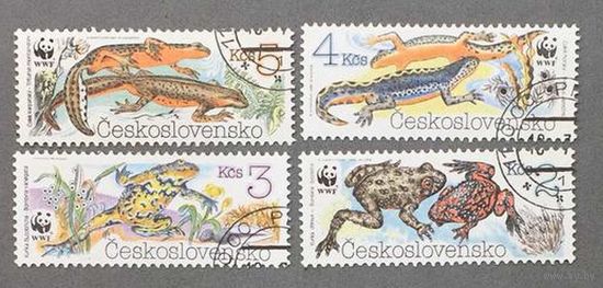 Чехословакия 1989г Земноводные