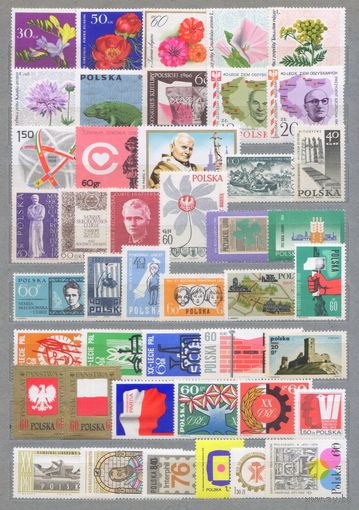 Польша 1960-80-е г.г. MNH