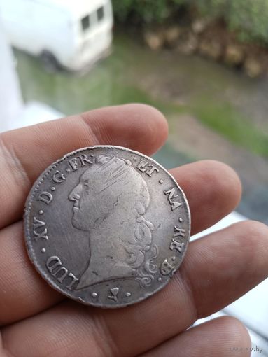 1 экю Людовик 15, 1764г