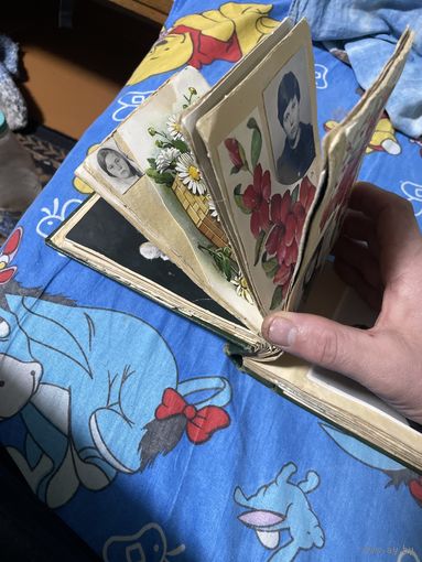 Альбом с фотографиями и открытыми СССР