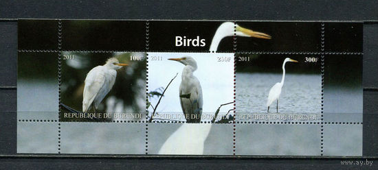 Бурунди - 2011 - Птицы - 1 блок. MNH.  (Лот 36JG)-TG2P23