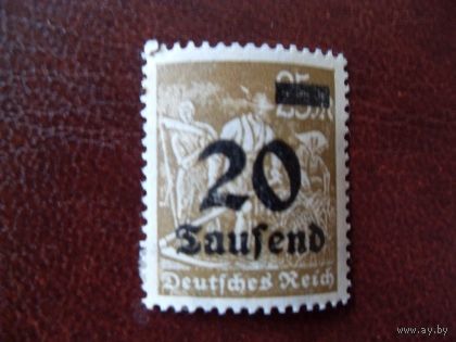 DR Германия. Рейх. 1923 \ 1924 Mi.281 MNH