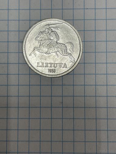 Литва 5 лит 1936г