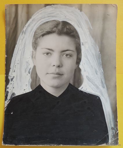 Фото "Невеста", 30*24 см, 1920-1930-е гг.