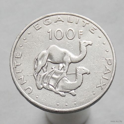 Джибути 100 франков 2004