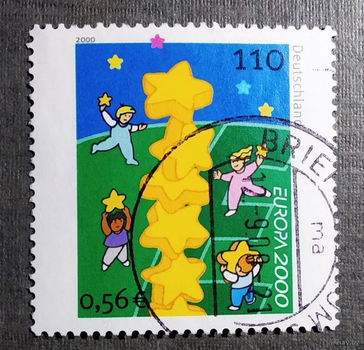 Марка Германия 2000 год