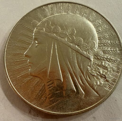 5 злотых 1933 г.  Польша.  Ядвига.  Серебро