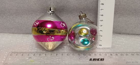 Ёлочные игрушки. Шар "Космос"+. 15-23