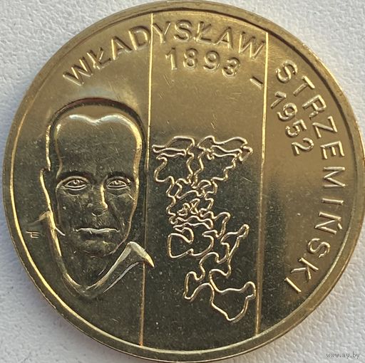 Польша 2 злотых 2009 г. Художники Польши 19-20 века. Владислав Стржеминский
