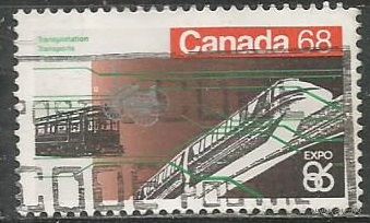 Канада. Выставка EXPO'86. Ванкувер. 1986г. Mi#990.