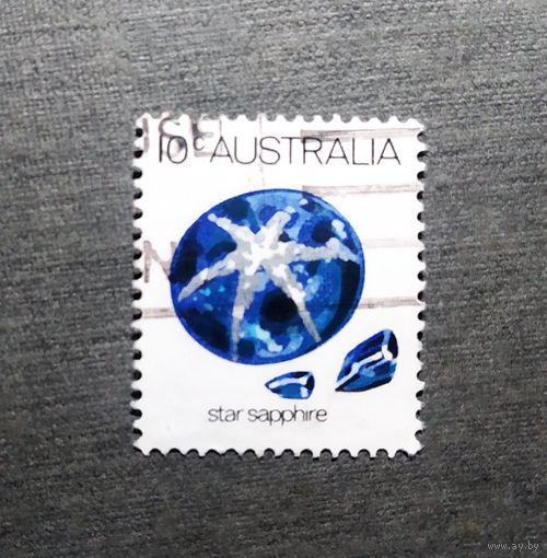 Марка Австралия 1974 год Минерал