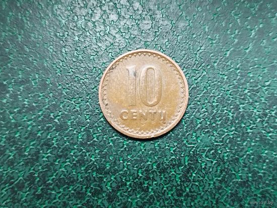 10 центов Литва.