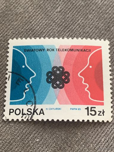Польша 1983. Международный год телекоммуникации