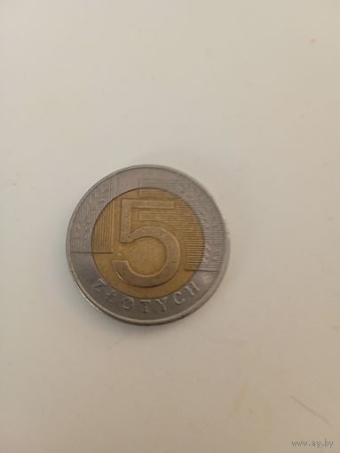 5 злотых 1994 г.