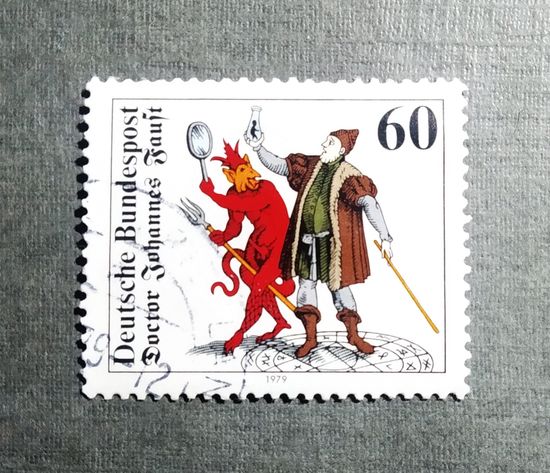 Марка Германия 1979 год