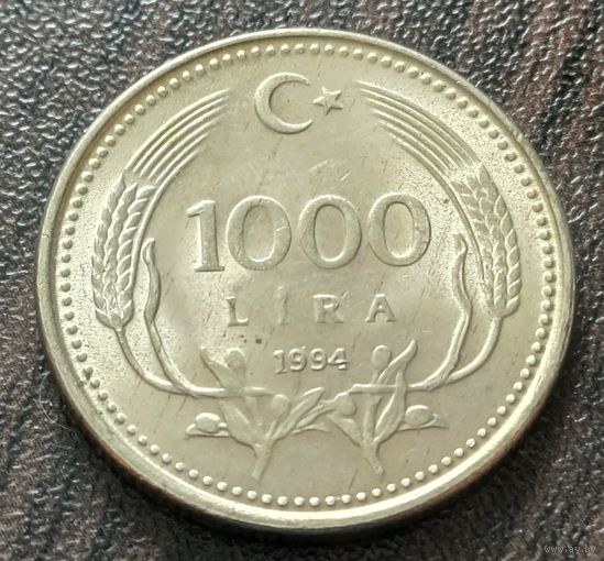 Турция 1000 лир, 1994     ( 2-8-7 )
