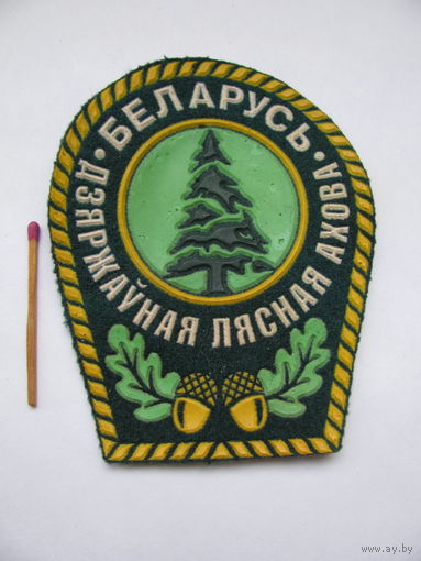 Шеврон. Государственная лесная охрана Беларусь.