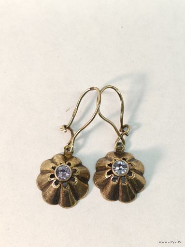 Серьги Серебряные 875 пр. СССР