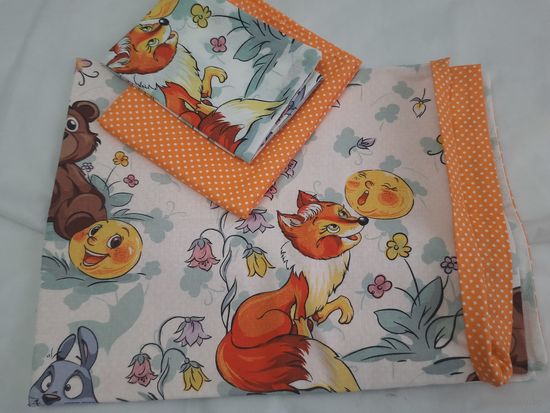 Комплект постельного белья в кроватку