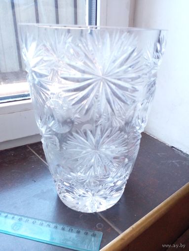 Ваза, СССР, тяжелая 24Х16 см 3 кг