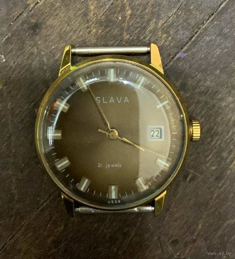 Часы Slava  21 камень, СССР