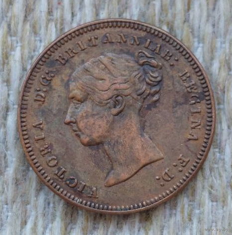Великобритании 1/2 фартинга 1839 года. Виктория. Корона. Предложи свою цену или обмен!