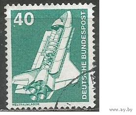 ФРГ. Космический челнок. 1975г. Mi#850.