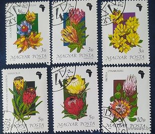 Венгрия 1990 цветы.
