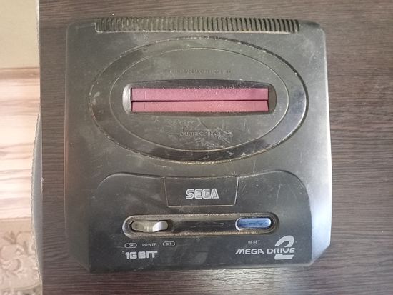 Игровая приставка 16 bit SEGA MEGA DRIVE 2 MK-1631-07 Japan