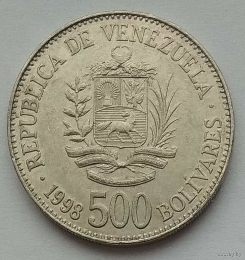 Венесуэла 500 боливаров 1998 г.