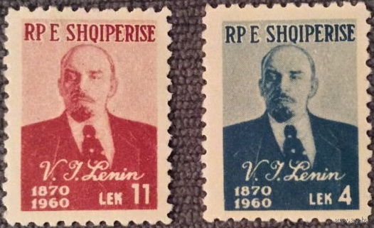 Албания 1960  90 лет со д.р. Ленина
