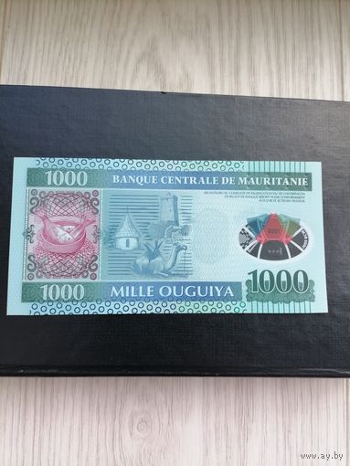 Мавритания 1000 полимер UNC с рубля