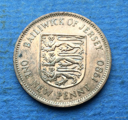 Джерси 1 пенни 1980