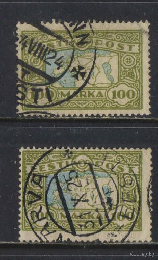 Эстония Респ 1923 Карта Стандарт #40