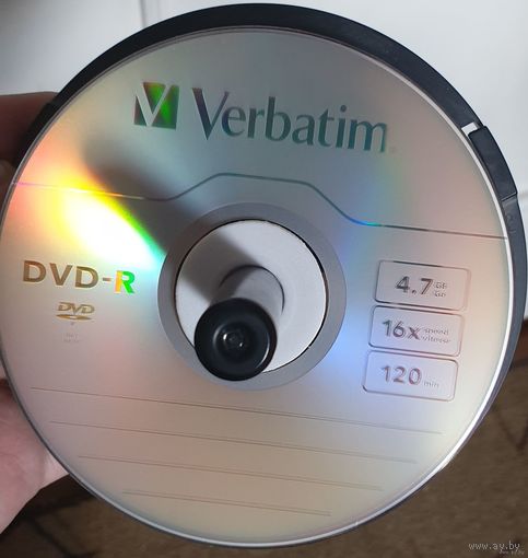 Диски DVD-R Verbatim 5 штук в бумажных конвертах