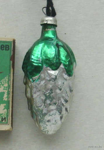 Ёлочная игрушка. Шишка. П-26.