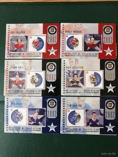 Марки канады хоккей