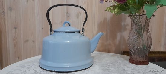 Чайник эмалированный, СССР.