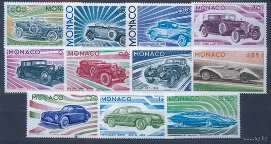 Монако. 1975. Транспорт. Автомобили