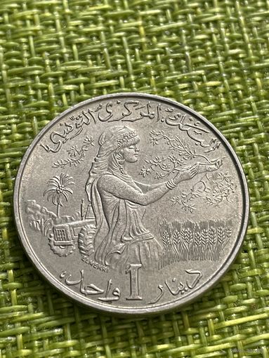 Тунис 1 динар 1983 г