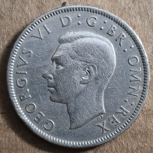 Великобритания 2 шиллинга (флорин), 1951 г., KM# 878