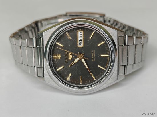 Часы Seiko 5 Automatic 21 камень. Япония. На ходу. С рубля.