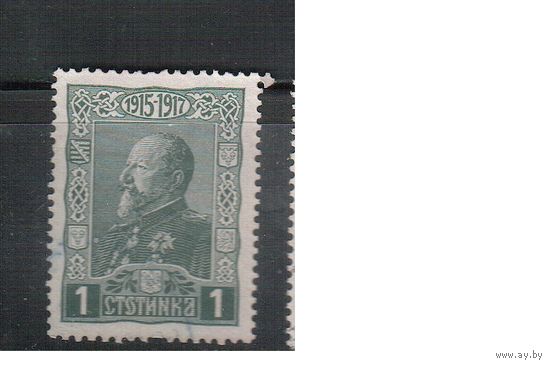 Болгария-1918, (Мих.122),  гаш.  ,30-лет правления Фердинанда I , (1)