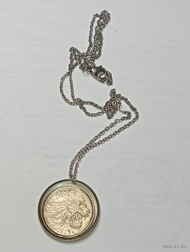 Эфиопия 25 центов 2004 года .