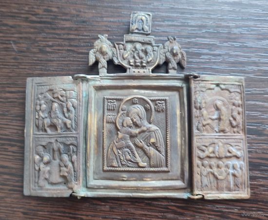 БОГОМАТЕРЬ ВЛАДИМИРСКАЯ 18 век