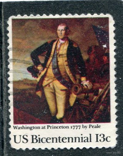 США. Живопись. Генерал Ф. Вашингтон