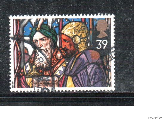Великобритания-1992,(Мих.1425 )  гаш. , Религия, Рождество