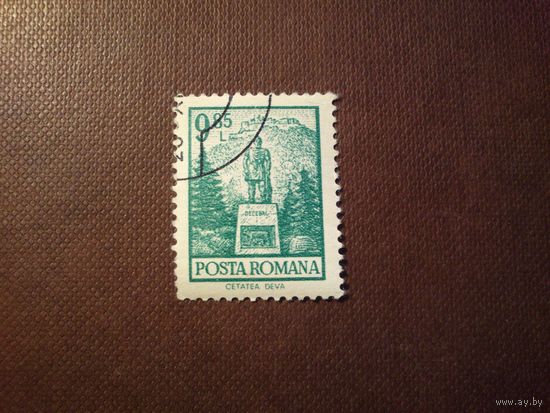 Румыния 1972 г.Руинированный средневековый замок Дева( крепость)./37а/